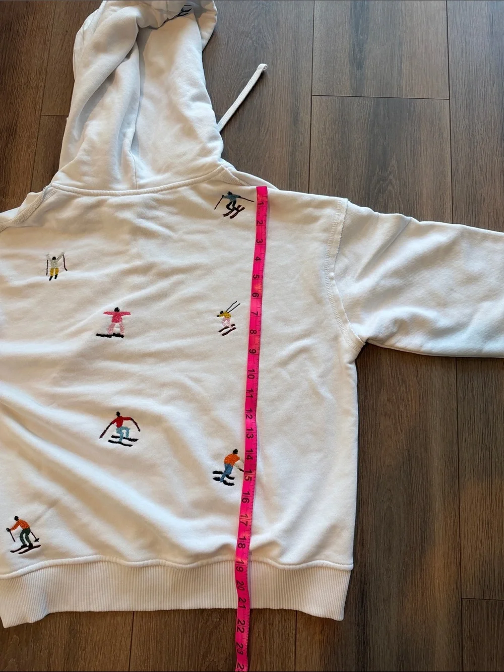 Free People x Denim & Bone Skier Zip Up Hoodie